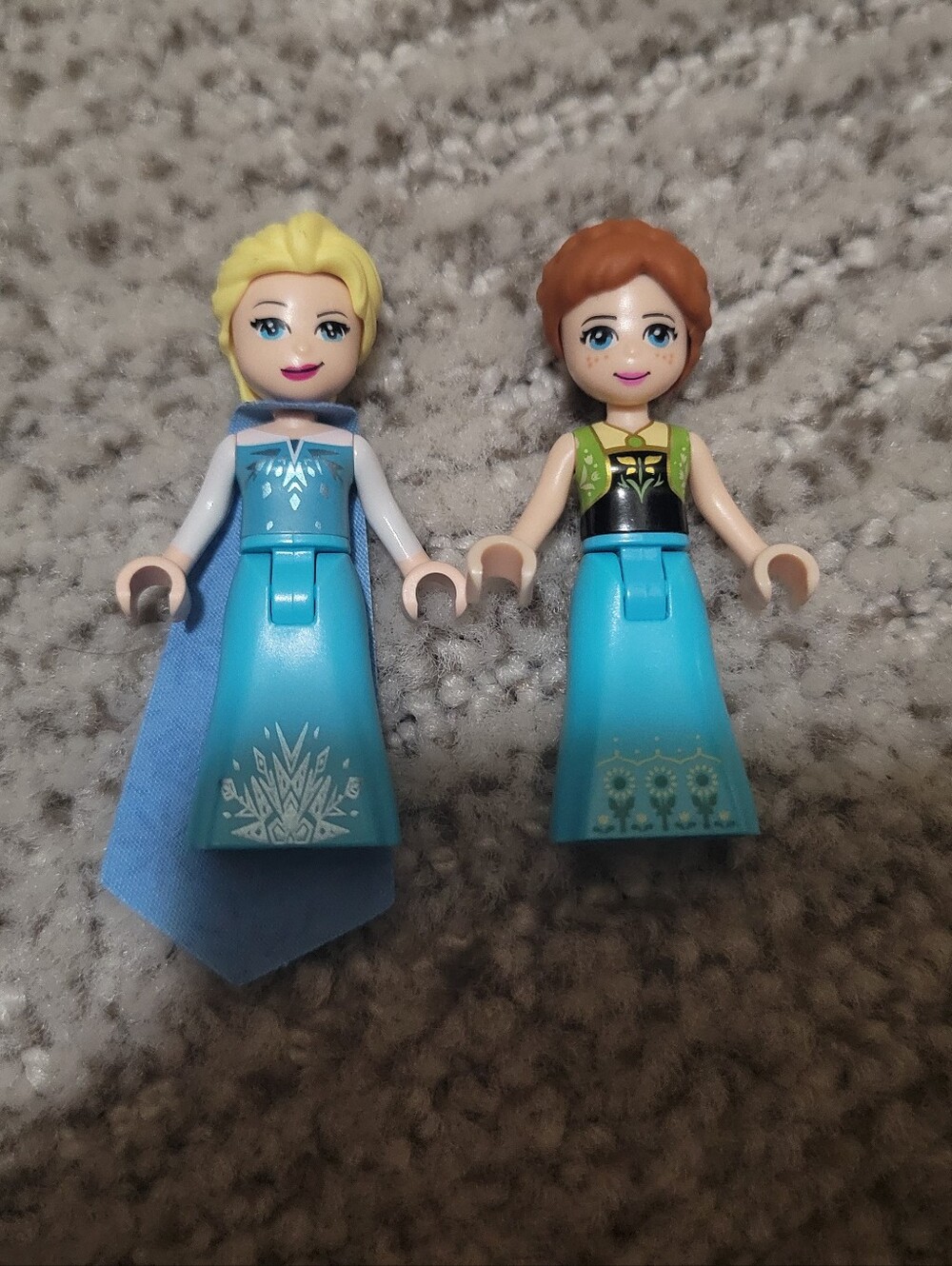 Lego Disney Princess Frozen Anna Elsa Mini Figures